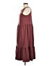 Universal Thread Solid Burgundy Casual Dress Size M - photo 5
