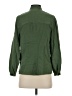 J.Crew 100% Cotton Green Long Sleeve Blouse Size XXS - photo 2