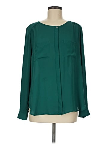 Ann Taylor LOFT Long Sleeve Blouse (view 1)