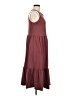 Universal Thread Solid Burgundy Casual Dress Size M - photo 4