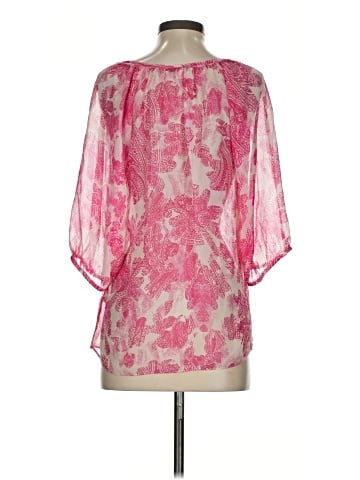 Banana Republic 3/4 Sleeve Silk Top (view 2)