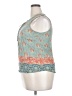 Daniel Rainn 100% Rayon Teal Sleeveless Blouse Size XXL - photo 5