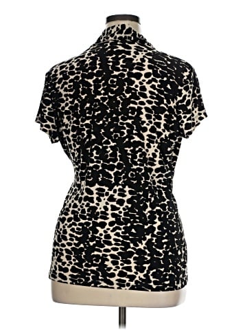 DKNY Short Sleeve Blouse (view 2)