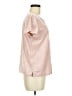 City Streets 100% Polyester Pink Short Sleeve Top Size M - photo 4