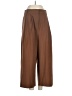 Tibi Solid Brown Casual Pants Size 4 - photo 1