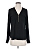 Express Outlet Black Long Sleeve Blouse Size S - photo 1