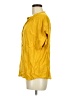 Point Sur 100% Viscose Yellow Short Sleeve Blouse Size M - photo 5