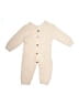 Unbranded Tweed Ivory Long Sleeve Onesie Size 70 cm / US 6-9 MO - photo 1