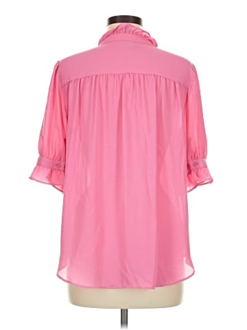 Ann Taylor Short Sleeve Blouse (view 2)