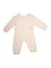 Unbranded Tweed Ivory Long Sleeve Onesie Size 70 cm / US 6-9 MO - photo 2