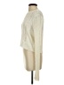 BCBGMAXAZRIA Ivory Long Sleeve Top Size S - photo 5