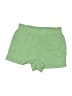Unbranded 100% Cotton Solid Green Shorts Size 14 - photo 1