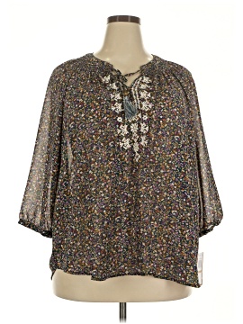MASON & BELLE 3/4 Sleeve Blouse (view 1)