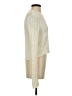 BCBGMAXAZRIA Ivory Long Sleeve Top Size S - photo 4