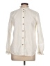 J.Crew Ivory Long Sleeve Button-Down Shirt Size 10 - photo 1