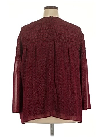 MICHAEL Michael Kors Long Sleeve Blouse (view 2)