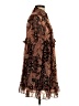 Zara Paisley Brown Cocktail Dress Size S - photo 4