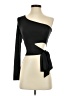 Top Chic Black Long Sleeve Top Size S (estimated) - photo 1