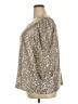 Cable & Gauge Silver 3/4 Sleeve Blouse Size 3X - photo 5