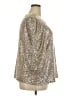 Cable & Gauge Silver 3/4 Sleeve Blouse Size 3X - photo 4