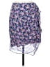 Veronica Beard 100% Silk Floral Purple Silk Skirt Size S (estimated) - photo 1