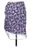 Veronica Beard 100% Silk Floral Purple Silk Skirt Size S (estimated) - photo 2