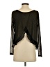 XXI Black Long Sleeve Top Size S - photo 2
