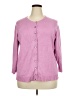 Charter Club Pink Cardigan Size 3X - photo 1