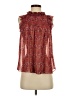 Ulla Johnson 100% Silk Red Sleeveless Silk Top Size 0 - photo 1
