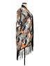 Janette Plus 100% Polyester Orange Kimono Size 2X - photo 4