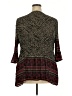 Catherines 100% Polyester Brown 3/4 Sleeve Blouse Size 2X (petite) - photo 2