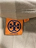 Tory Burch 100% Cotton Color Block Solid Tan Trenchcoat Size XS - photo 6