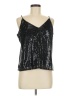 A New Day 100% Polyester Black Sleeveless Blouse Size M - photo 1