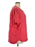 Well Worn 100% Viscose Red Short Sleeve Blouse Size XXL - photo 4