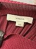 Vince. 100% Polyester Burgundy Long Sleeve Blouse Size L - photo 7