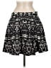 J.Crew 100% Polyester Graphic Black Casual Skirt Size 6 - photo 2
