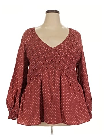Ava & Viv 3/4 Sleeve Blouse (view 1)