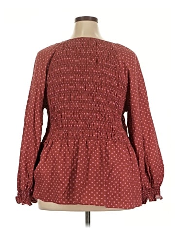 Ava & Viv 3/4 Sleeve Blouse (view 2)