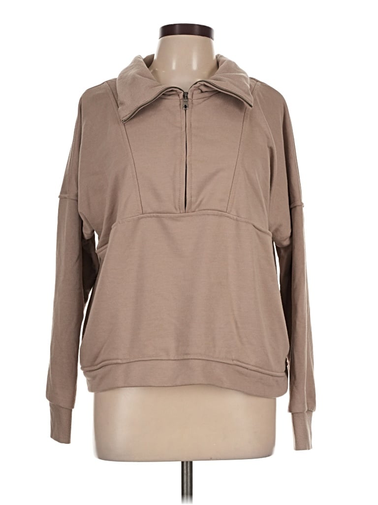 Pre-owned Wilo Sweatshirt In Tan