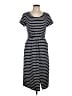 Boden 100% Elastane Stripes Blue Casual Dress Size 10 - photo 1