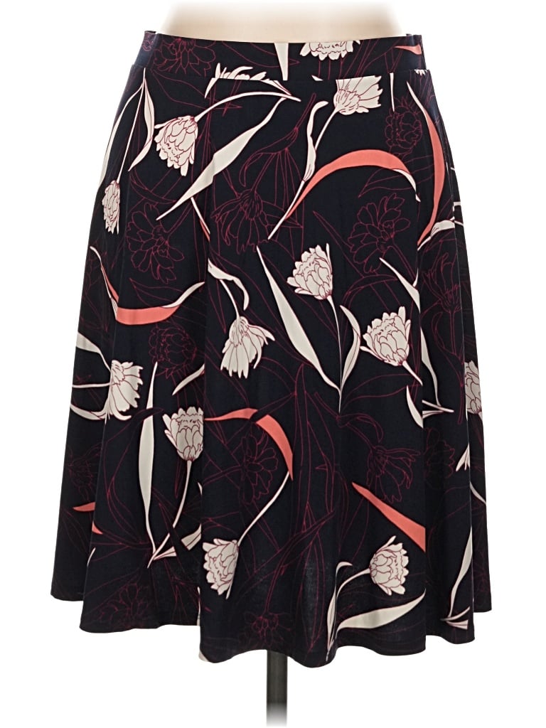 Pre-owned Kaileigh Casual Skirt In Black
