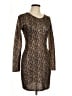 Haute Monde Brown Cocktail Dress Size L - photo 1
