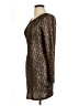 Haute Monde Brown Cocktail Dress Size L - photo 5