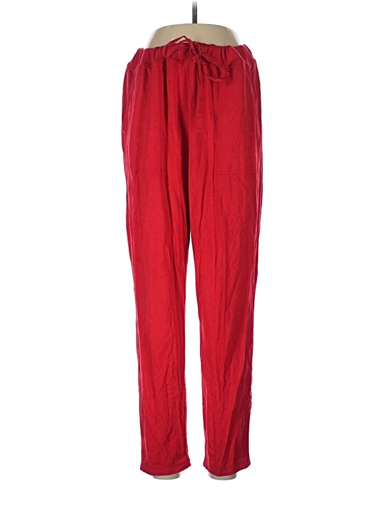 Pre-owned Lou & Grey For Loft Casual Pants In Red
