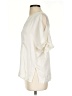 BCBGMAXAZRIA 100% Polyester Ivory 3/4 Sleeve Blouse Size S - photo 5