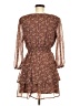 Mimi Chica Paisley Brown Cocktail Dress Size M - photo 2