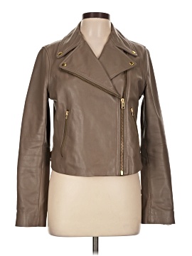 J.Crew Collection Leather Jacket (view 1)