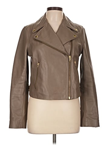 J.Crew Collection Leather Jacket (view 1)