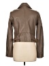 J.Crew Collection 100% Leather Brown Leather Jacket Size 10 - photo 2