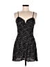 Forever 21 Stars Black Cocktail Dress Size M - photo 1